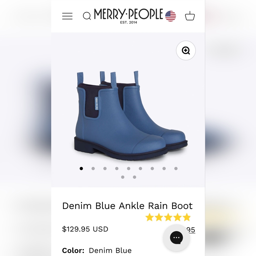 Merry People Bobbi rain boot